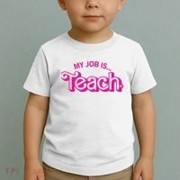 My Job Is Teach Toddler T-Shirt thumb 2