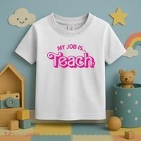 My Job Is Teach Toddler T-Shirt thumb 3