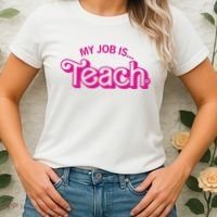 My Job Is Teach Women's T-Shirt thumb 2