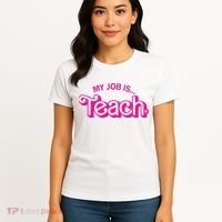 My Job Is Teach Women's T-Shirt thumb 4