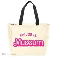 My Job Is Museum Tote Bag thumb 0