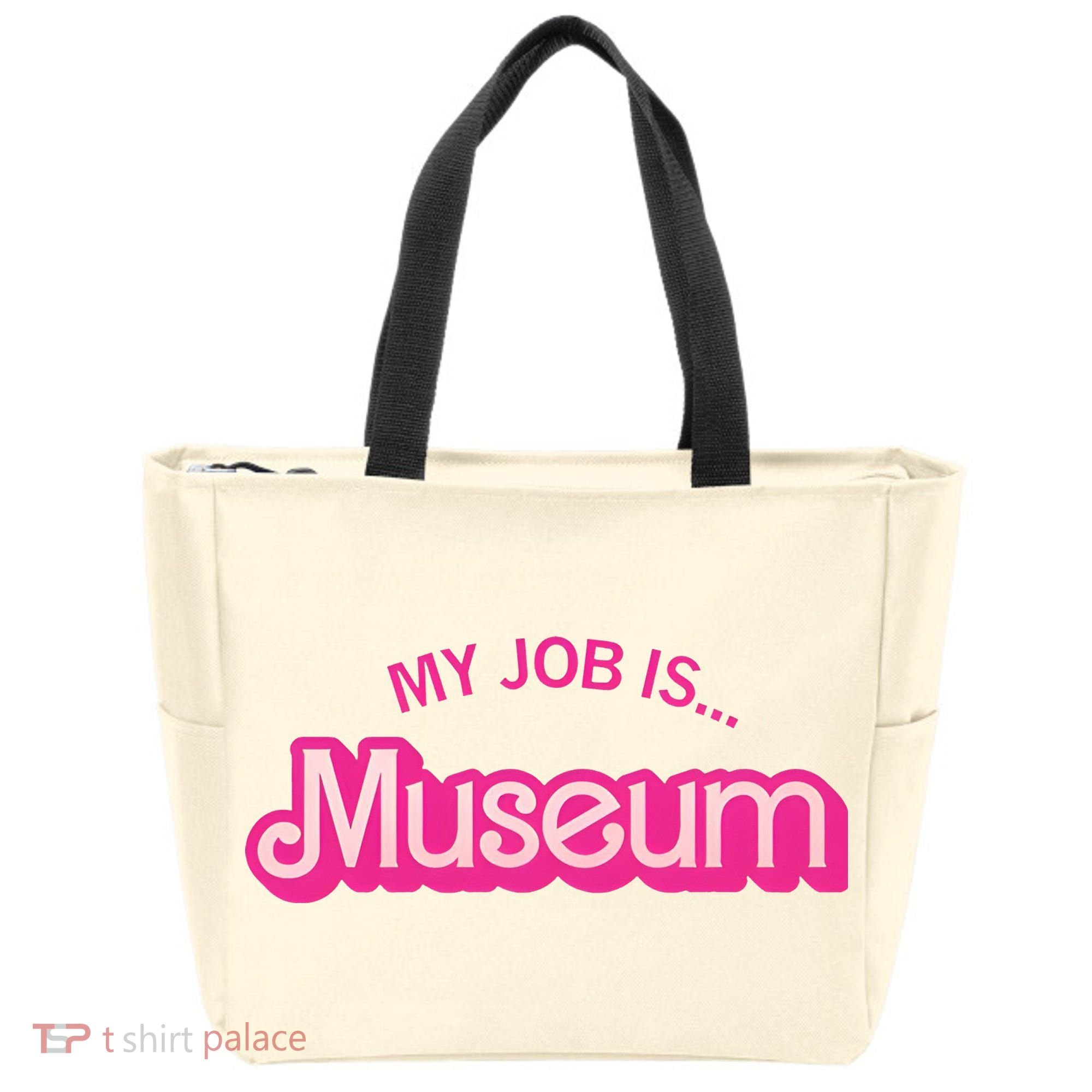 My Job Is Museum Tote Bag
