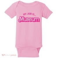 My Job Is Museum Baby Bodysuit thumb 0
