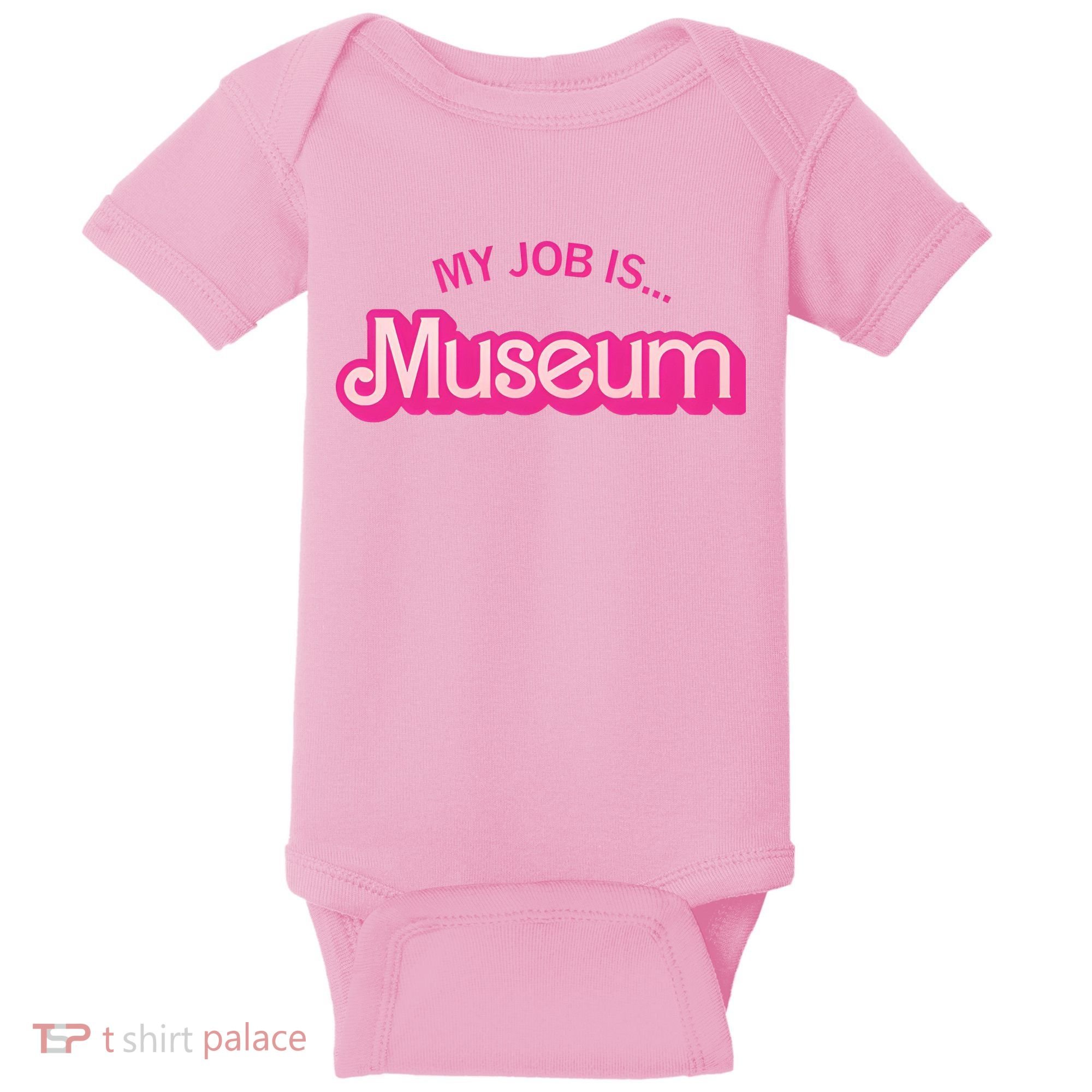 My Job Is Museum Baby Bodysuit