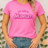 My Job Is Museum Women's T-Shirt thumb 2