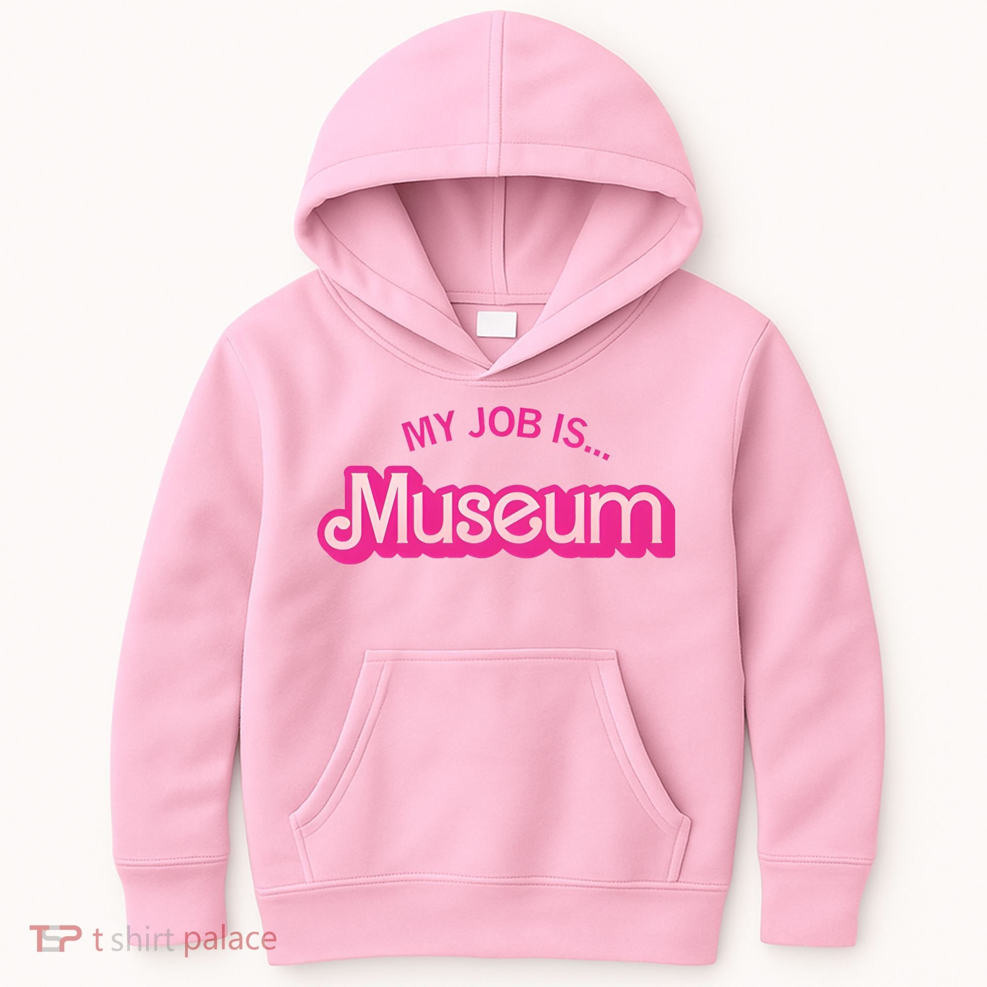 My Job Is Museum Kids Hoodie