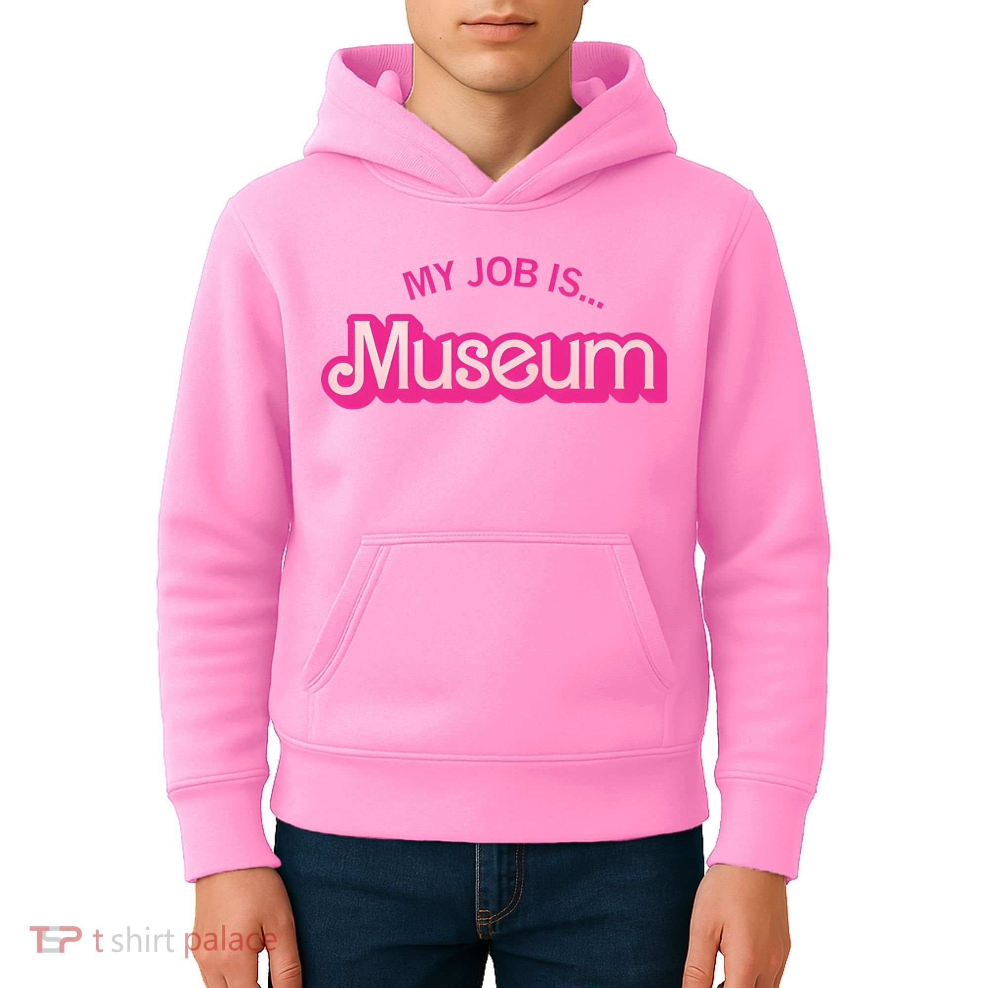 My Job Is Museum Kids Hoodie