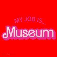 My Job Is Museum Santa Hat thumb 1