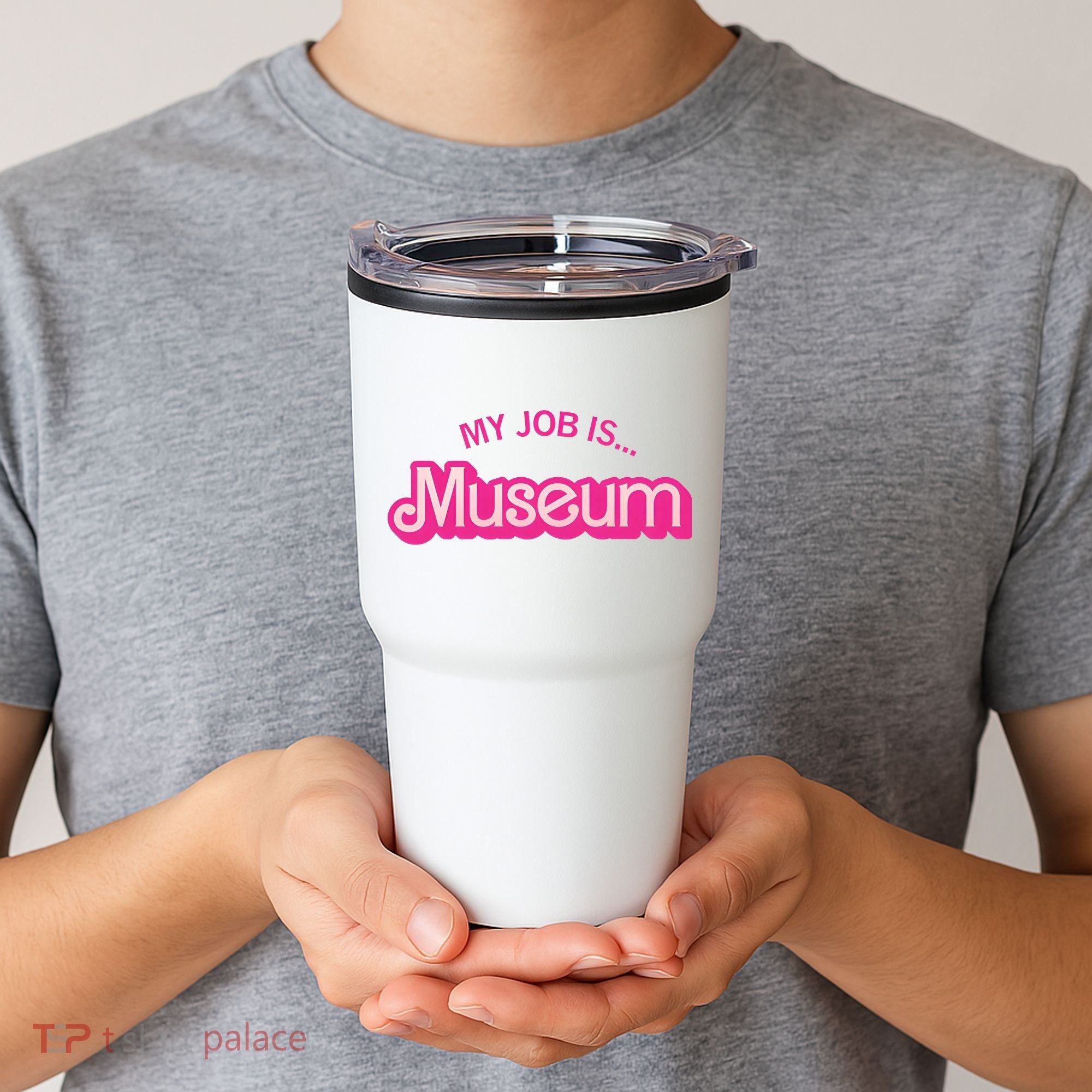 My Job Is Museum Tumbler