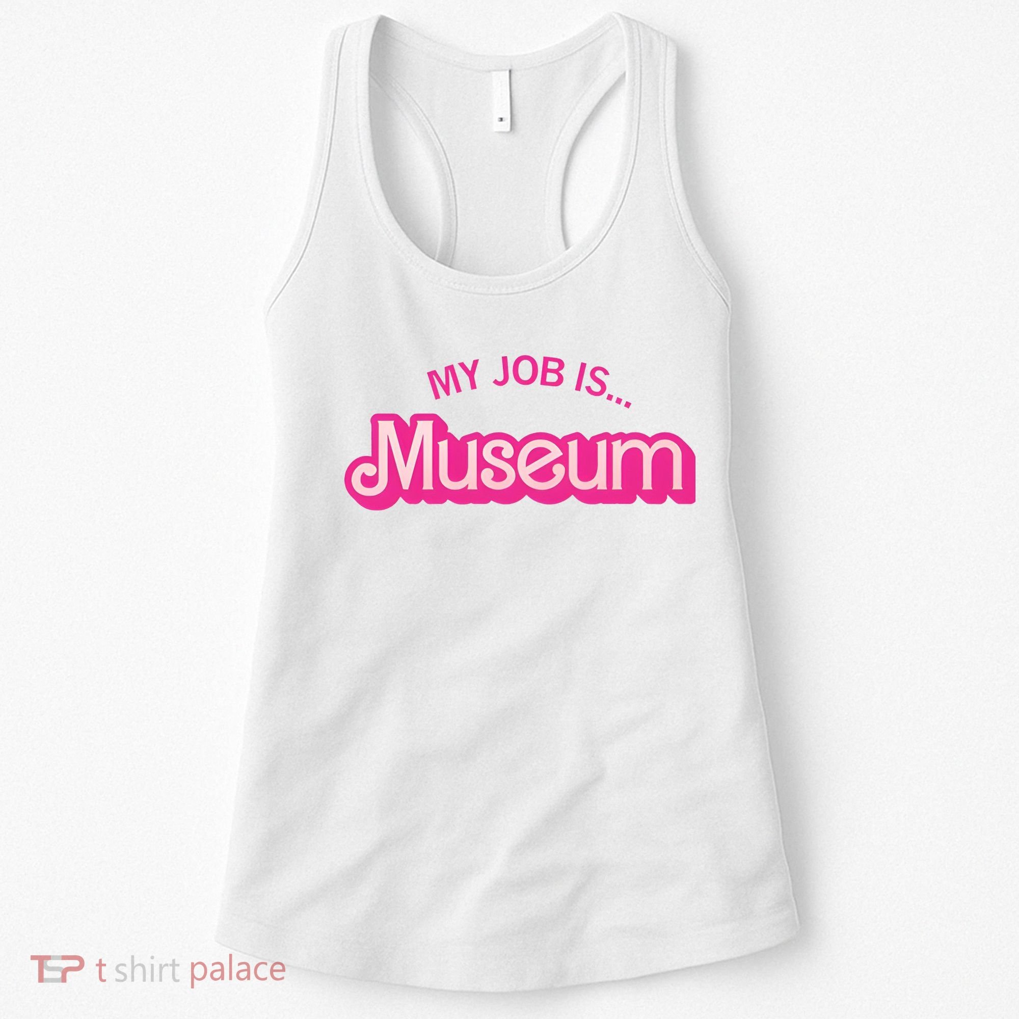 My Job Is Museum Women's Tank Top