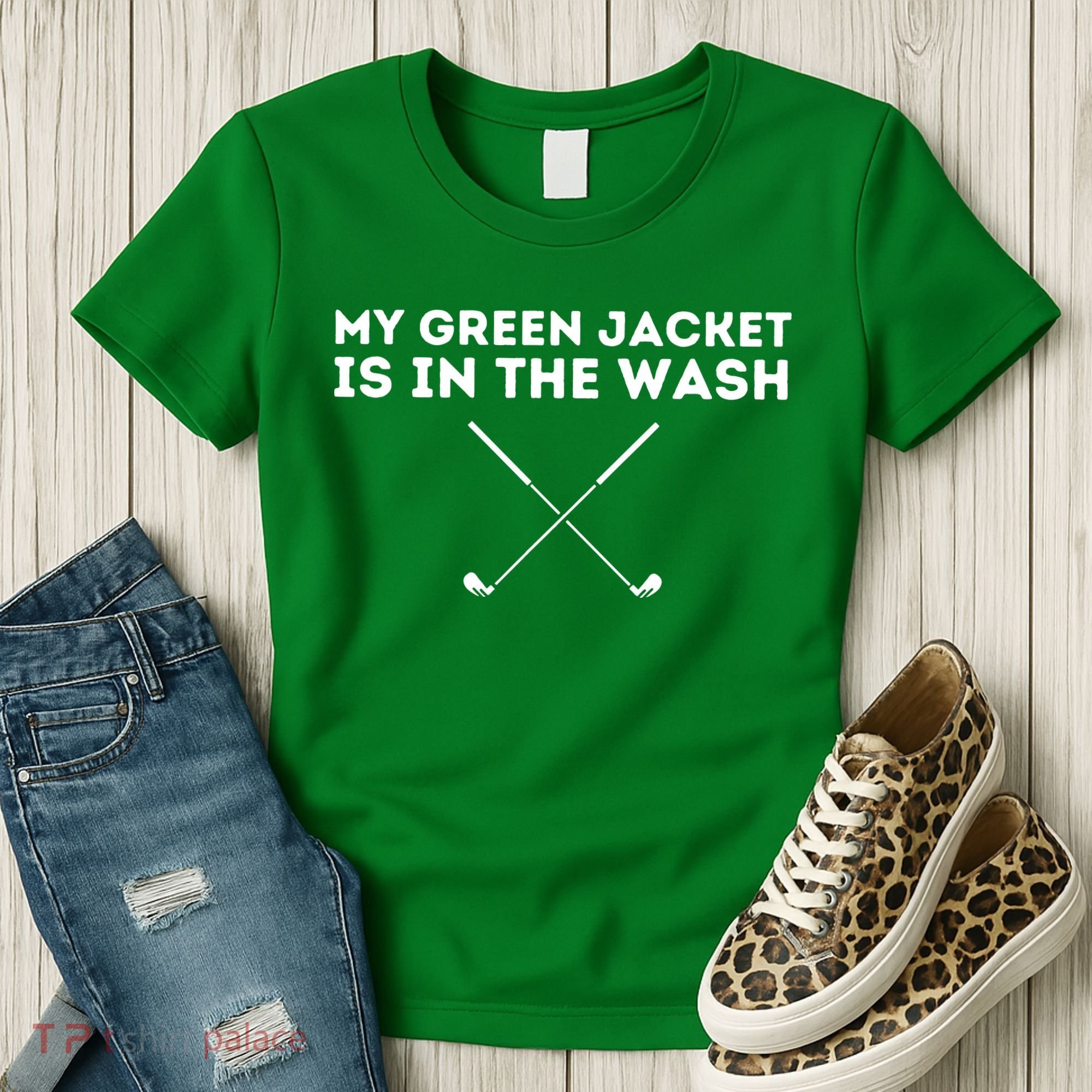 My Jacket Is In The Wash Golfing Lover & Master Golf Gift Women's T-Shirt