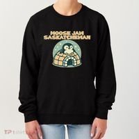 Moose Jaw Saskatchewan Canada Cute Penguin Women's Sweatshirt thumb 0