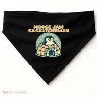 Moose Jaw Saskatchewan Canada Cute Penguin USA-Made Doggie Bandana thumb 0