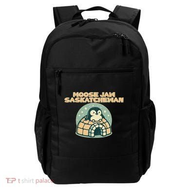 Moose Jaw Saskatchewan Canada Cute Penguin Backpack