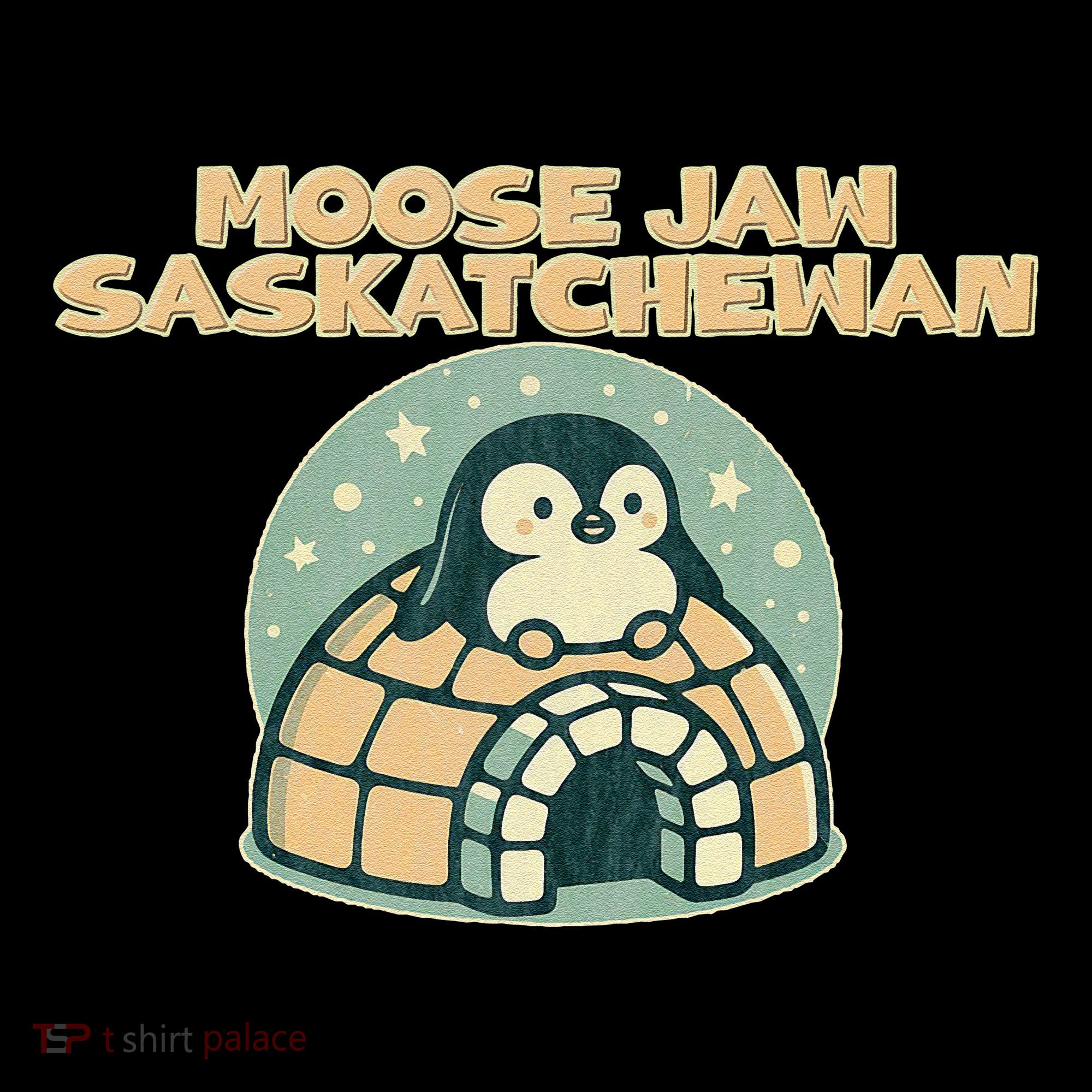 Moose Jaw Saskatchewan Canada Cute Penguin Ornament