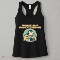 Moose Jaw Saskatchewan Canada Cute Penguin Women's Tank Top thumb 3