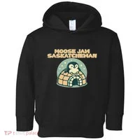 Moose Jaw Saskatchewan Canada Cute Penguin Toddler Hoodie thumb 0