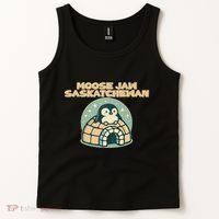 Moose Jaw Saskatchewan Canada Cute Penguin Tank Top thumb 2