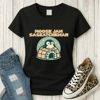 Moose Jaw Saskatchewan Canada Cute Penguin Women's T-Shirt thumb 3