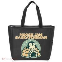 Moose Jaw Saskatchewan Canada Cute Penguin Tote Bag thumb 0