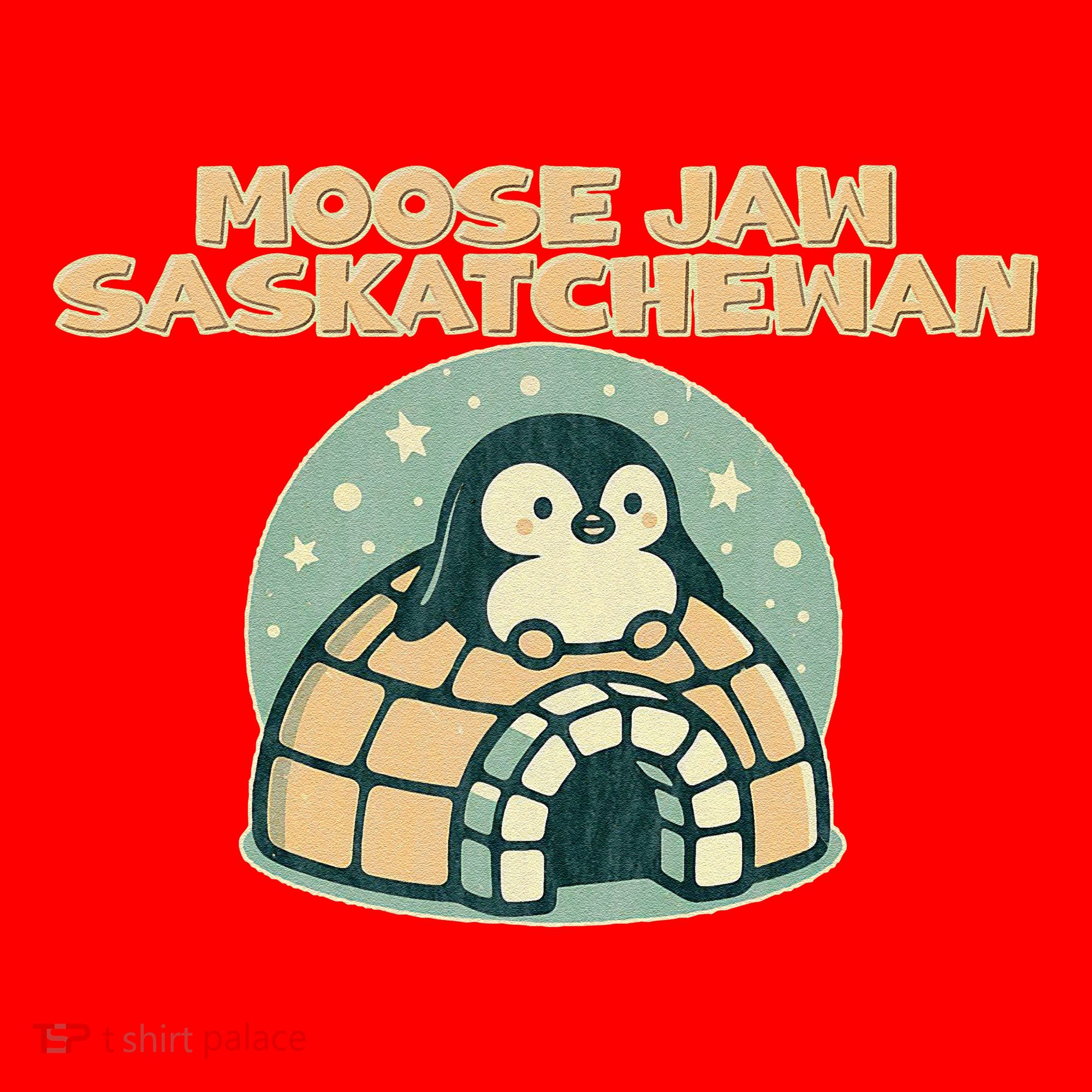 Moose Jaw Saskatchewan Canada Cute Penguin Santa Hat