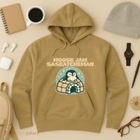 Moose Jaw Saskatchewan Canada Cute Penguin Hoodie thumb 3