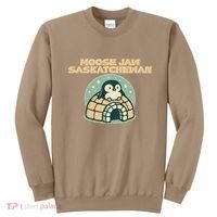 Moose Jaw Saskatchewan Canada Cute Penguin Sweatshirt thumb 0