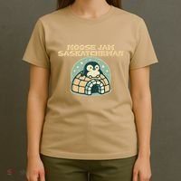 Moose Jaw Saskatchewan Canada Cute Penguin T-Shirt thumb 4