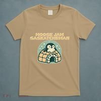 Moose Jaw Saskatchewan Canada Cute Penguin T-Shirt thumb 5