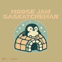 Moose Jaw Saskatchewan Canada Cute Penguin Mousepad thumb 1