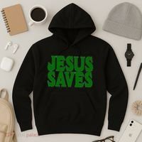 Mall Jesus Saves Hoodie thumb 3