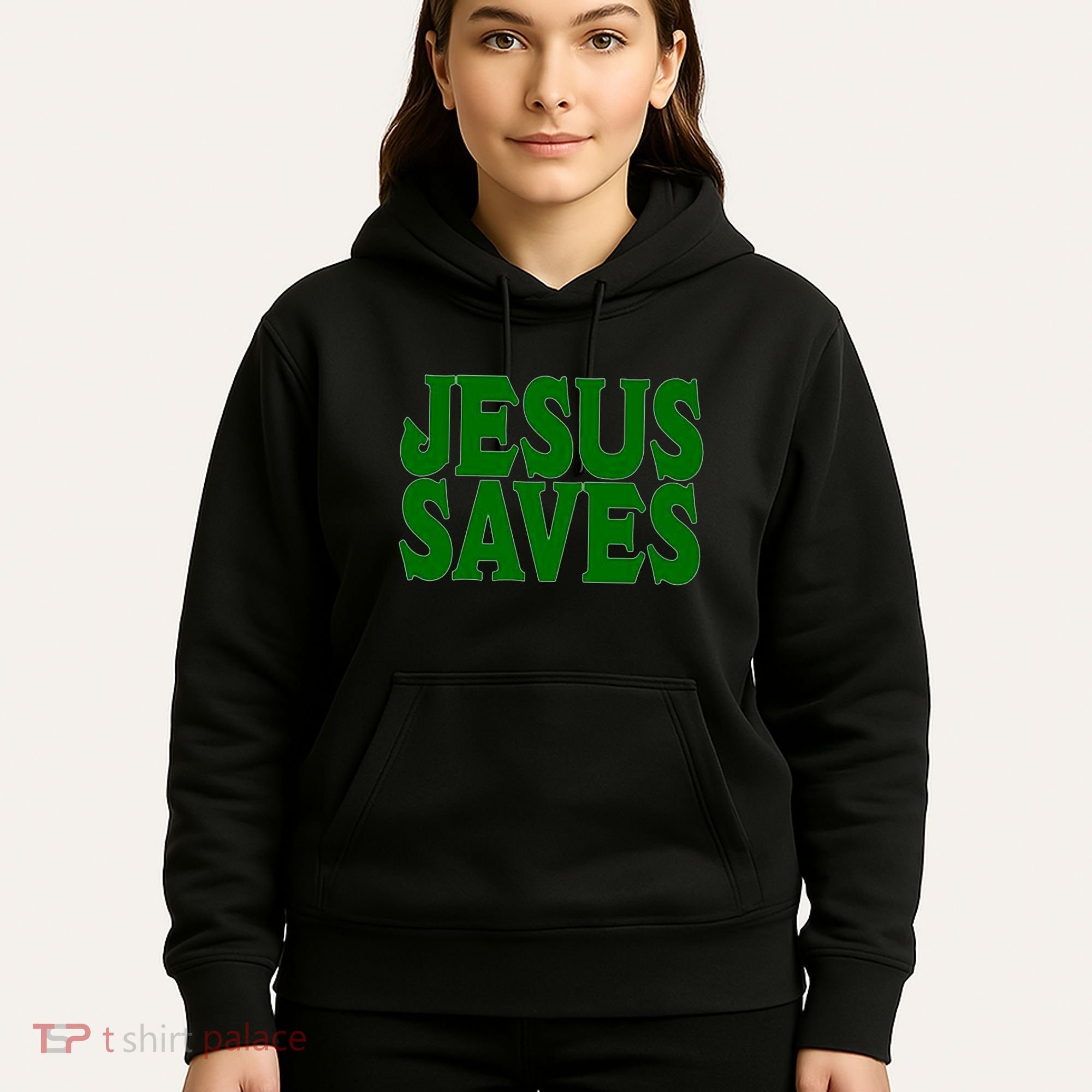 Mall Jesus Saves Hoodie