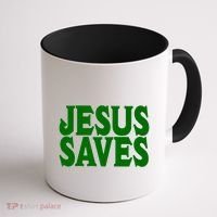 Mall Jesus Saves Coffee Mug thumb 1