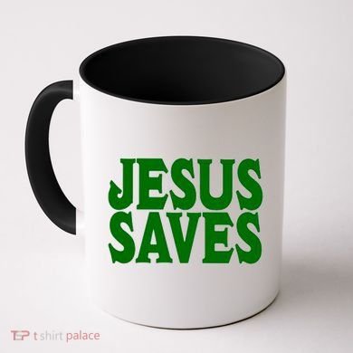 Mall Jesus Saves Coffee Mug