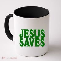 Mall Jesus Saves Coffee Mug thumb 0