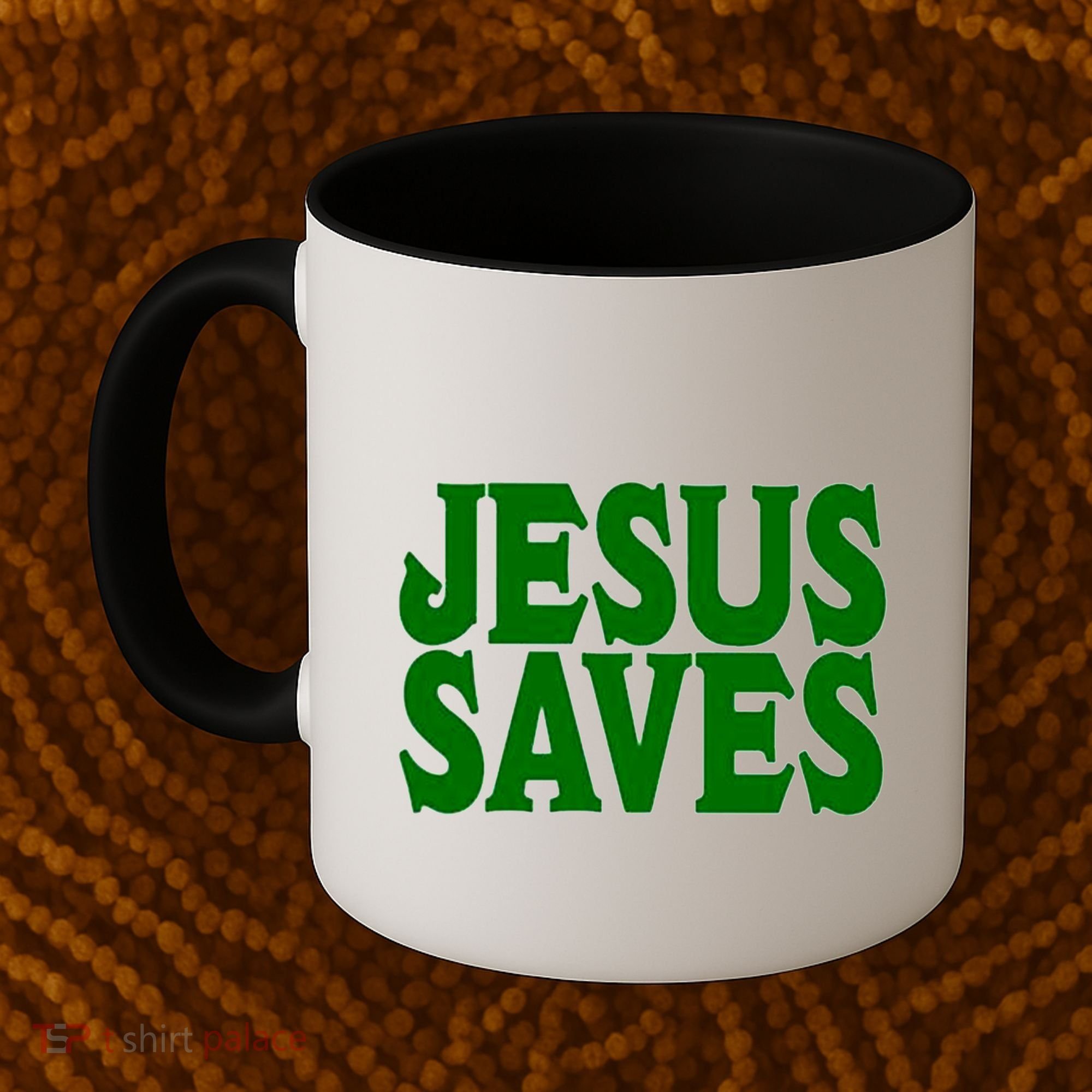 Mall Jesus Saves Coffee Mug