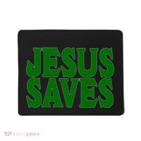 Mall Jesus Saves Mousepad thumb 0
