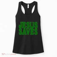 Mall Jesus Saves Women's Tank Top thumb 0