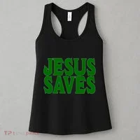 Mall Jesus Saves Women's Tank Top thumb 3