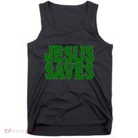 Mall Jesus Saves Tank Top thumb 0