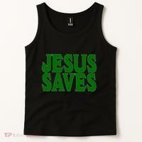 Mall Jesus Saves Tank Top thumb 2