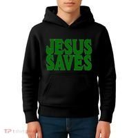 Mall Jesus Saves Kids Hoodie thumb 4