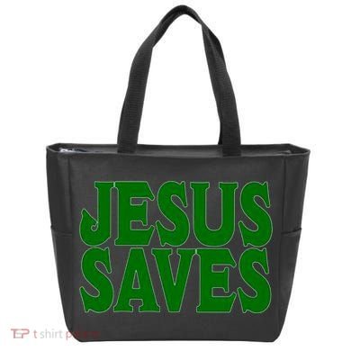 Mall Jesus Saves Tote Bag