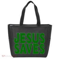 Mall Jesus Saves Tote Bag thumb 0
