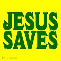 Mall Jesus Saves Button thumb 1