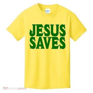 Mall Jesus Saves Kids T-Shirt