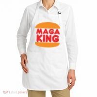 Maga King Burger Spoof Logo Apron thumb 2