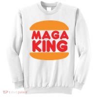 Maga King Burger Spoof Logo Sweatshirt thumb 0