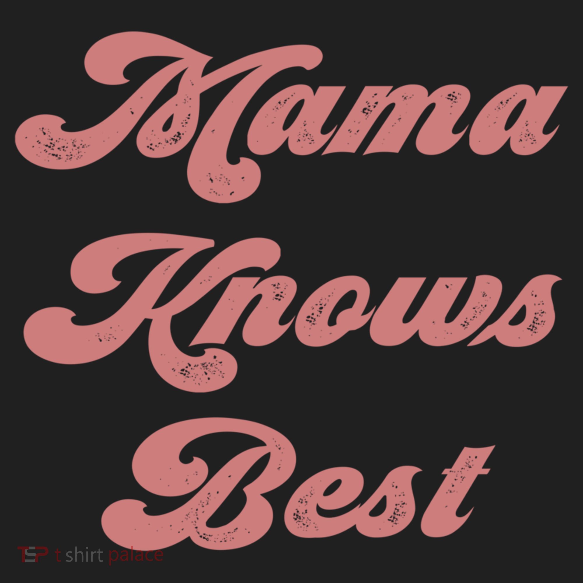Mama Knows Best Momlife Proud Mom Trendy Vici Funny Gift Beanie