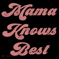 Mama Knows Best Momlife Proud Mom Trendy Vici Funny Gift Women's Hoodie thumb 2
